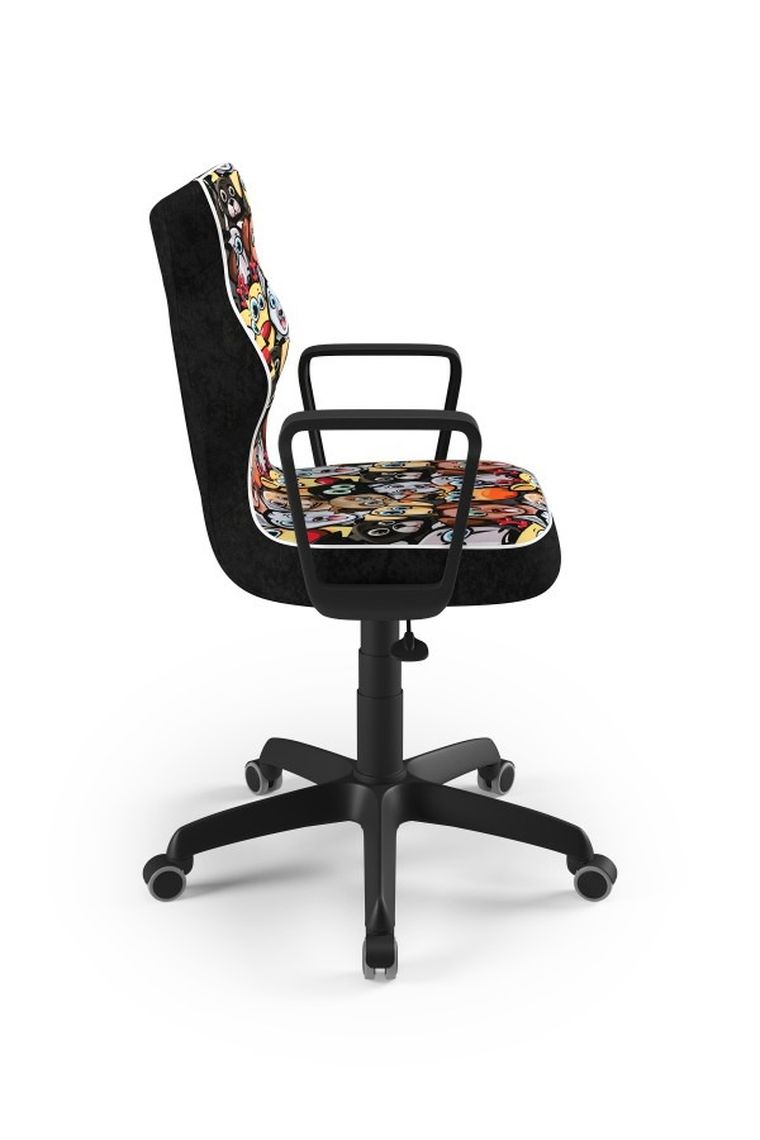 Entelo, Norm, krzesło młodzieżowe z podłokietnikami, wzrost 146-176,5 cm, zwierzaki