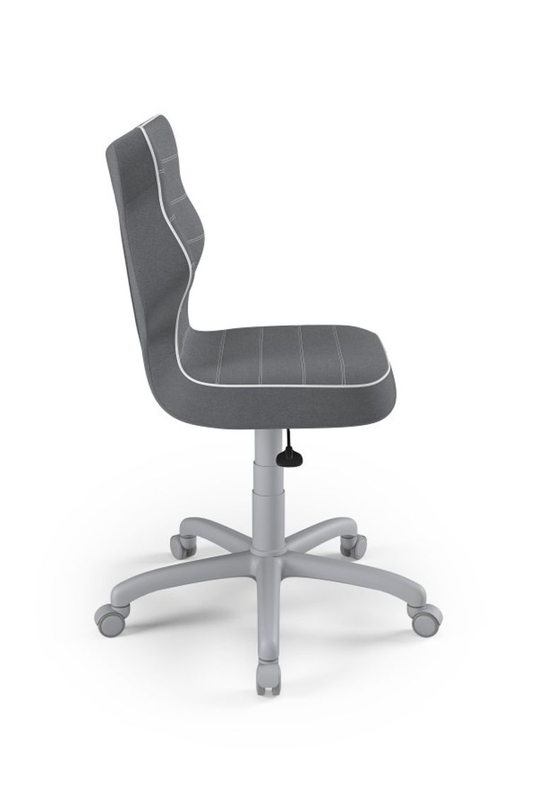 Entelo, Petit, krzesło biurowe, wzrost 159-188 cm, ciemno szare