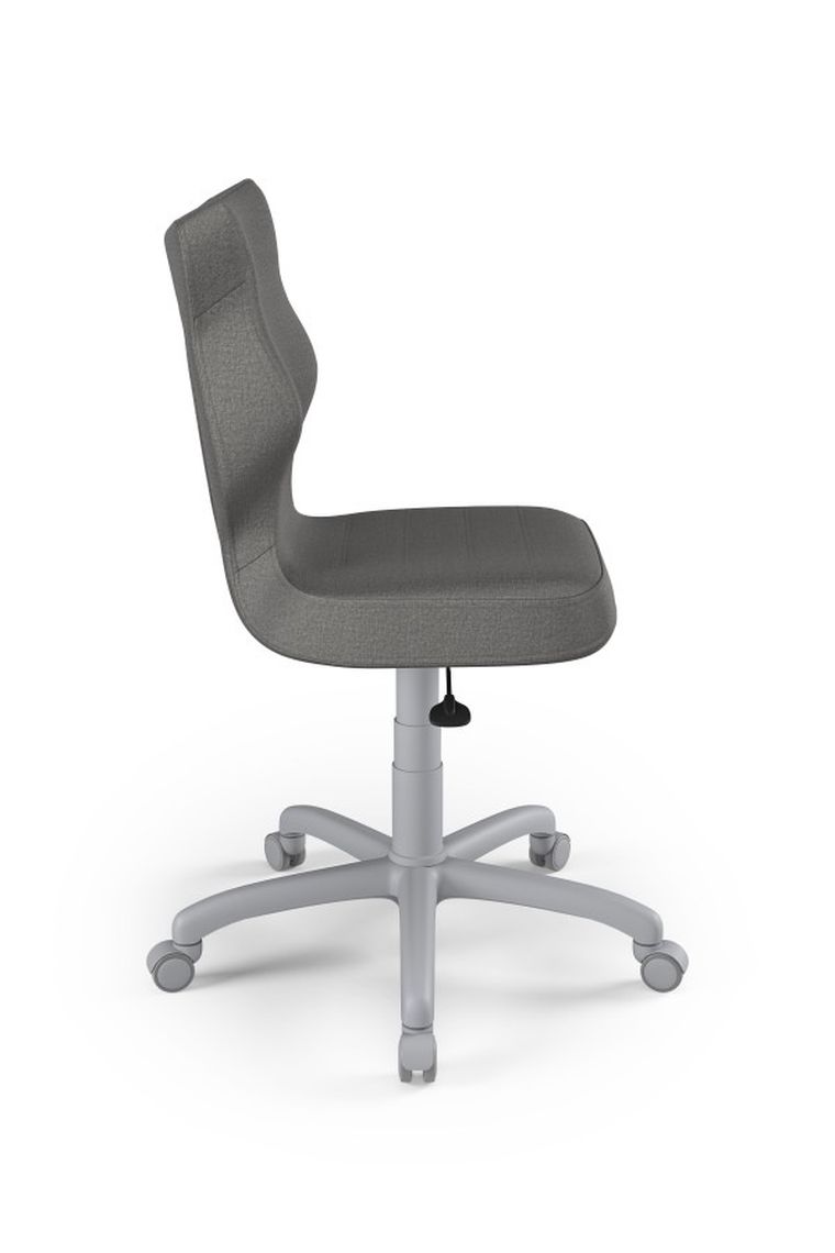 Entelo, Petit, krzesło biurowe, wzrost 159-188 cm, ciemno szare