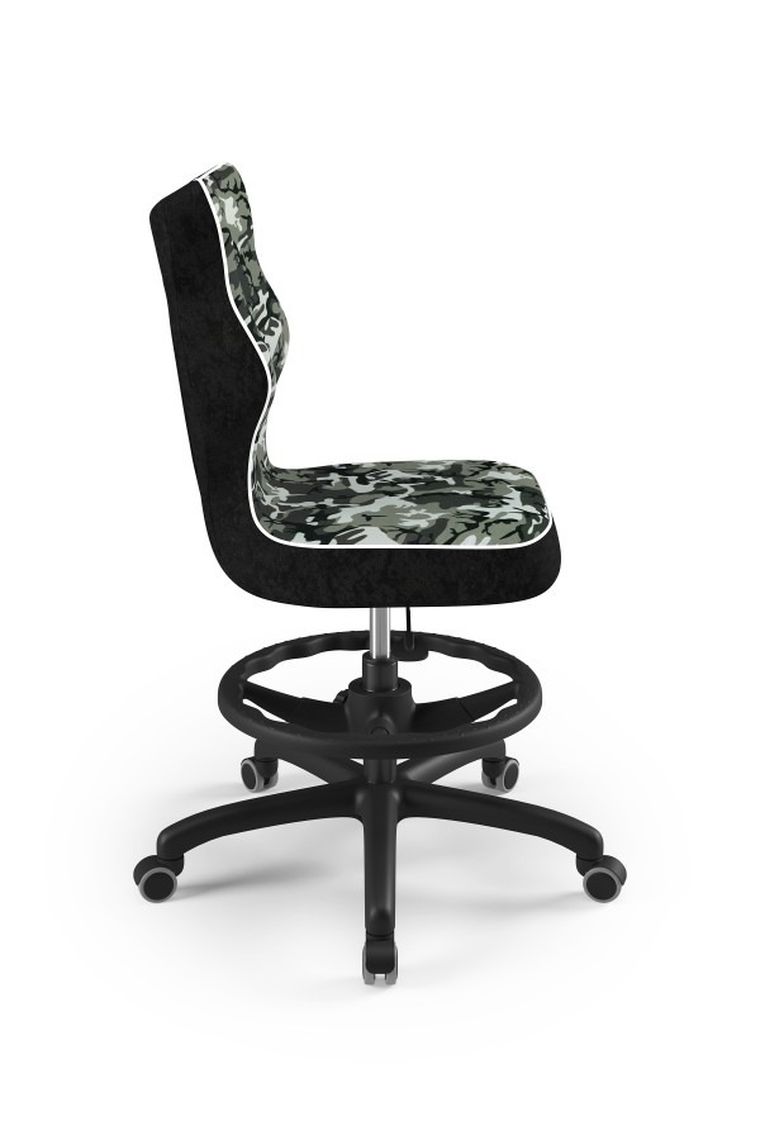 Entelo, Petit, krzesło biurowe z podnóżkiem, wzrost 159-188 cm, moro