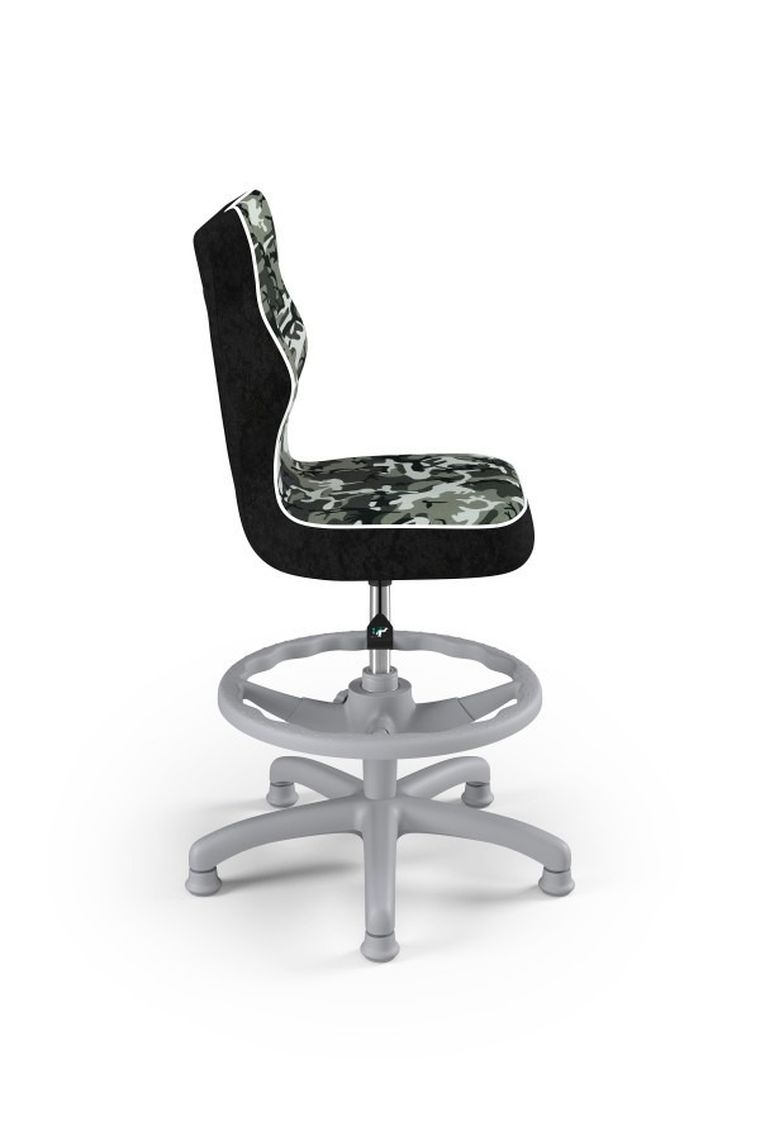 Entelo, Petit, krzesło dziecięce z podnóżkiem, wzrost 119-142 cm, moro