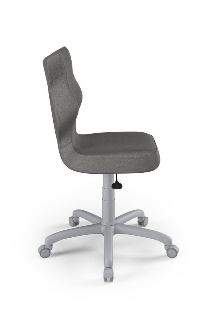 Entelo, Petit, krzesło młodzieżowe, wzrost 146-176,5 cm, ciemno szare