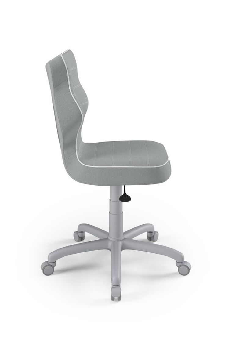 Entelo, Petit, krzesło młodzieżowe, wzrost 146-176,5 cm, szare