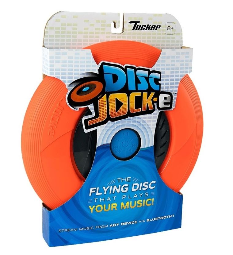 Epee, Disc Jock-e, muzyczny latający dysk, czerwone