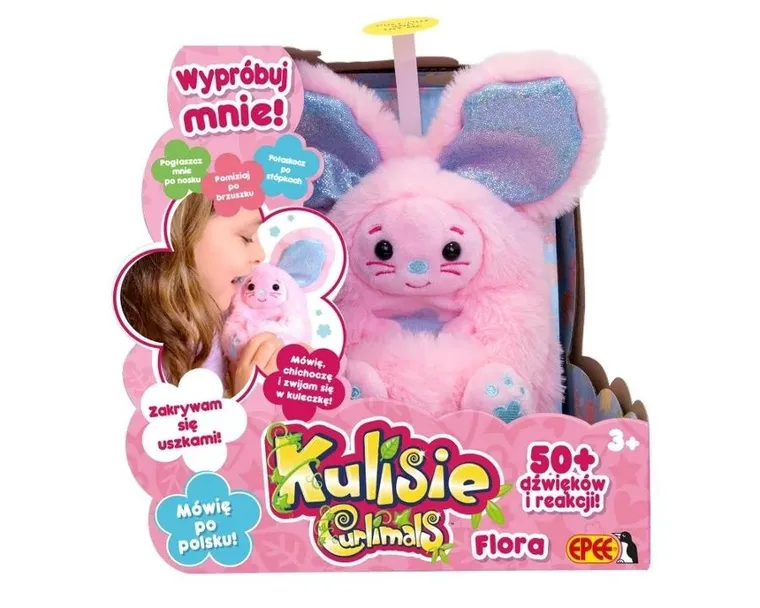 Epee, Kulisie, Króliś Flora, maskotka interaktywna