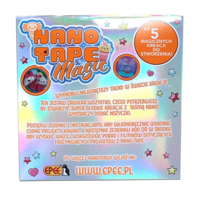 Epee, Nano Tape Magic, zestaw do tworzenia akcesoriów z taśmy nano, Magia Kawaii