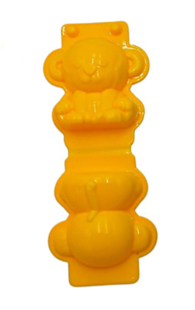 Epee, Ultra Piasek, piasek kinetyczny w puszce, niebieski, zestaw z foremką 3D, małpka, 150g