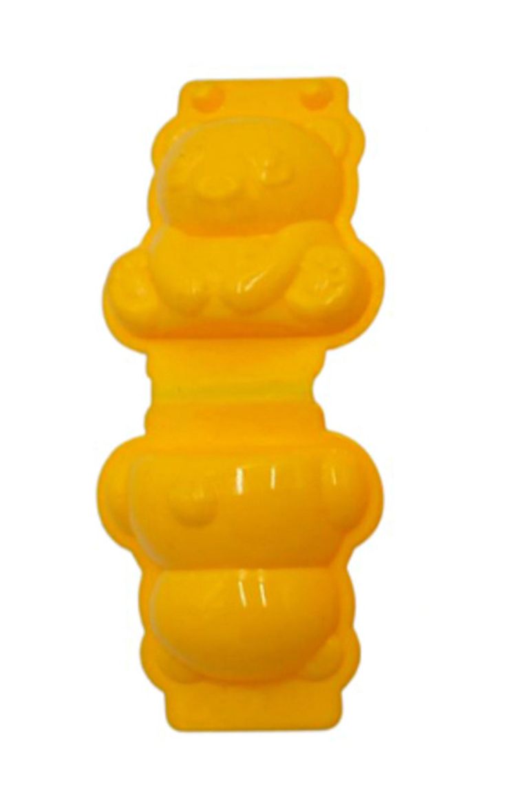 Epee, Ultra Piasek, piasek kinetyczny w puszce, żółty, zestaw z foremką 3D, panda, 150g