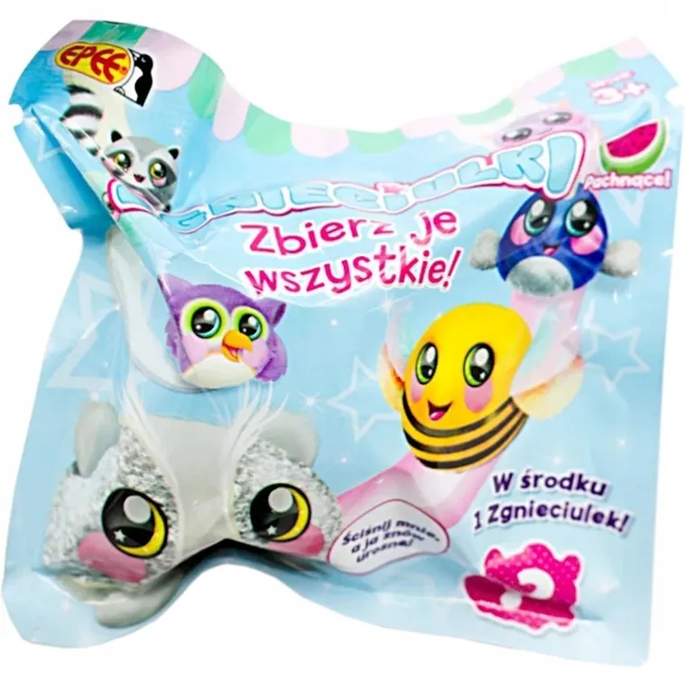 Epee, Zgnieciulki, maskotka w saszetce, 1 szt.