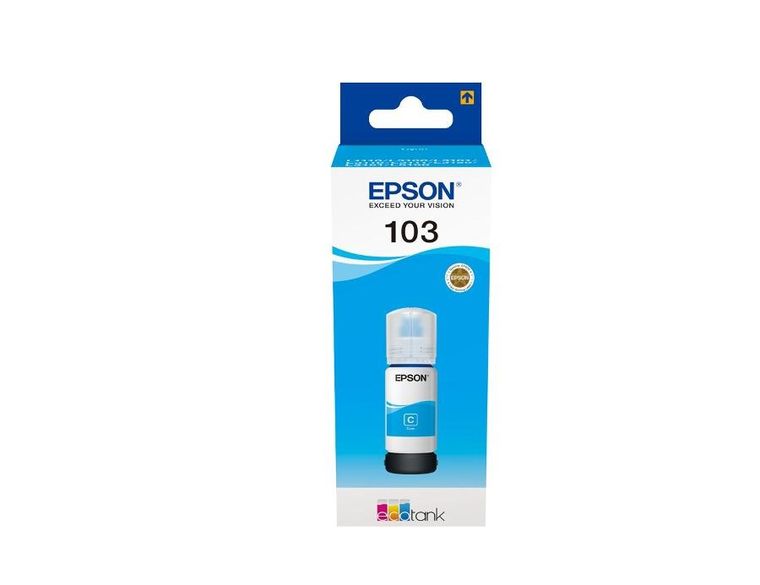 Epson, tusz do drukarki, C13T00S24A, oryginał 103, 65 ml, niebieski