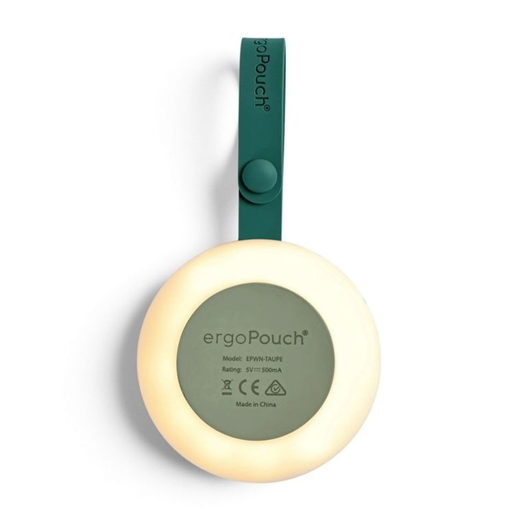 ergoPouch, Drift Away, usypiacz z białym szumem i lampką LED, Sage