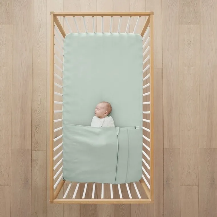 ergoPouch, kołderka nakładana na materac do łóżeczka, Sage