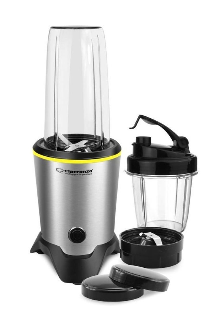Esperanza, blender sportowy, Master, EKM028, 1000W, czarno-srebrny