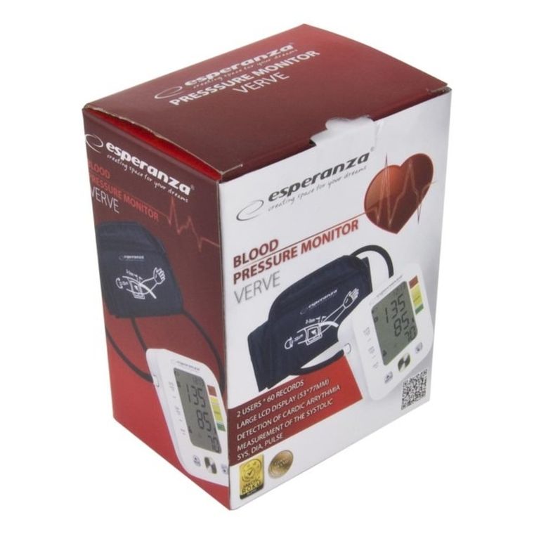 Esperanza, ciśnieniomierz naramienny, Verve-ECB003