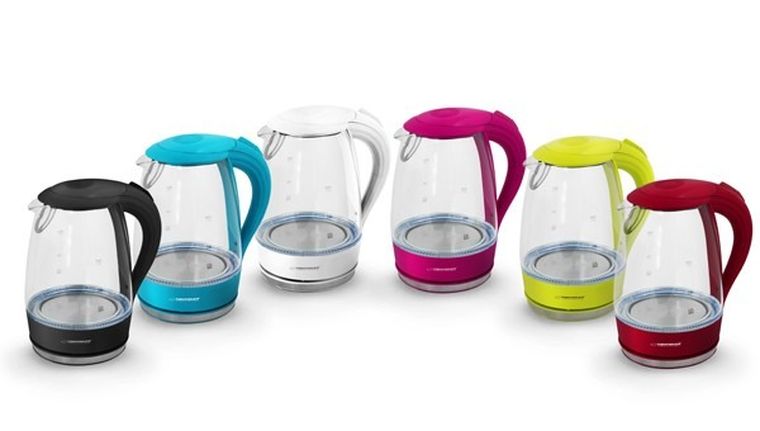 Esperanza, czajnik elektryczny Salto Angel, czarny, 1.7 l