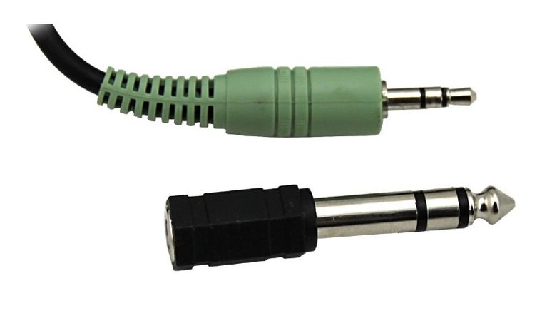 Esperanza, słuchawki nauszne stereo z regulacją głośności EH121 3.5/6.3mm