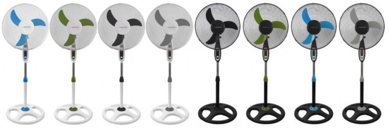 Esperanza, Wentylator stojący Typhoon, biało-szary