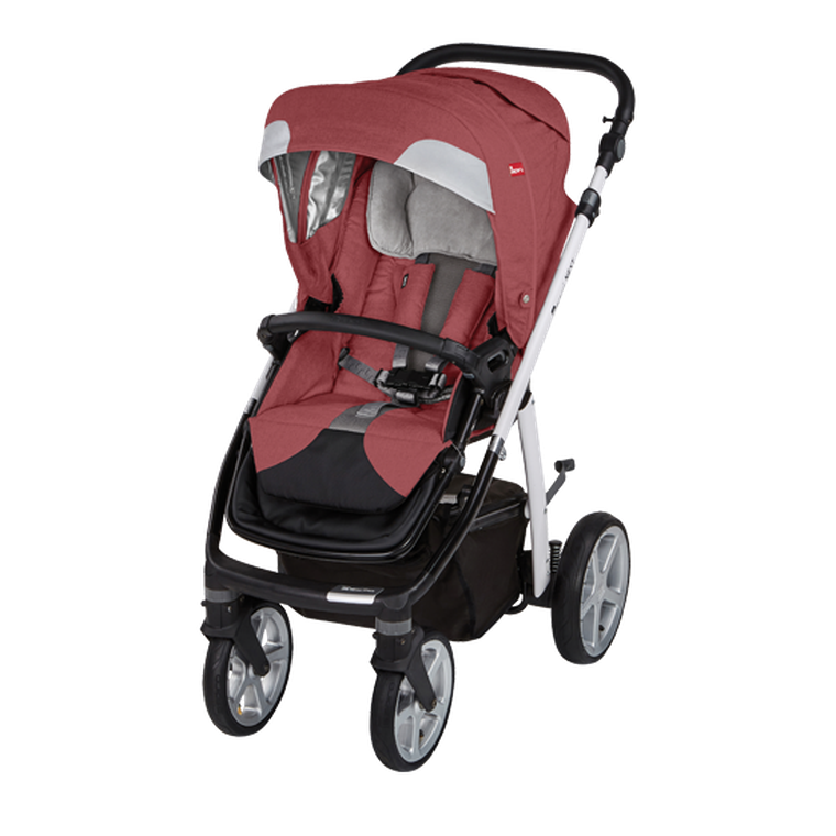 Espiro, Next, wózek spacerowy, głęboki, Stylish coral