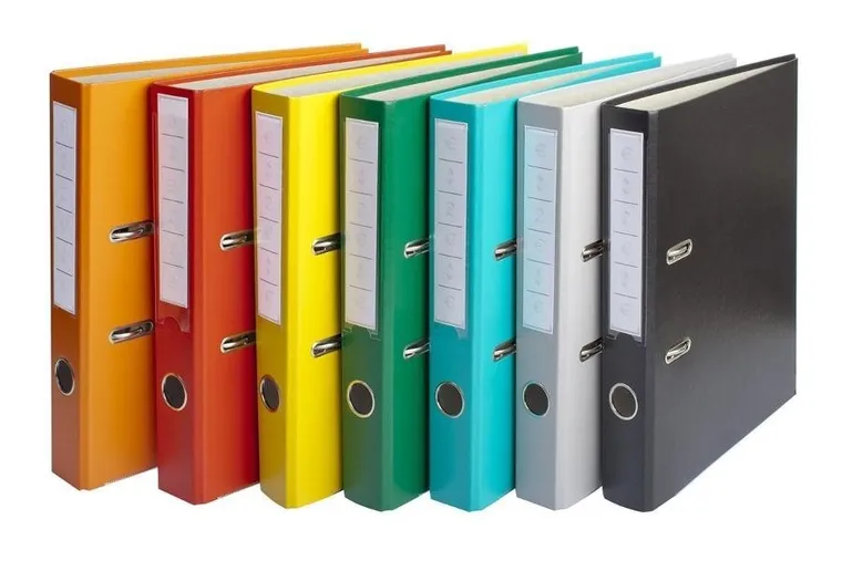 Esselte, segregator A4, 50 mm, żółty