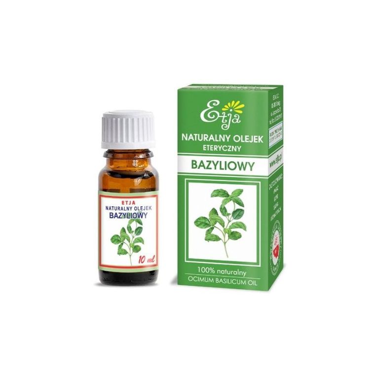 Etja, naturalny olejek eteryczny, bazyliowy, 10 ml