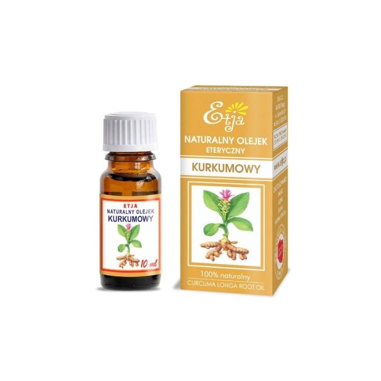 Etja, naturalny olejek eteryczny, kurkumowy, 10 ml