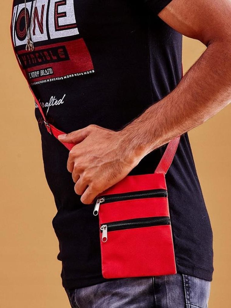 Etui na dokumenty, czerwone