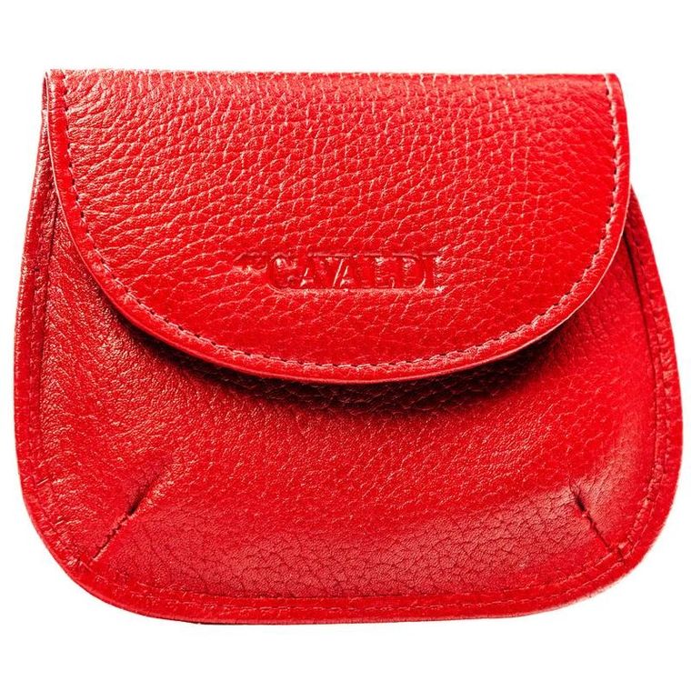 Etui na klucze, czerwone, skórzane, 4U Cavaldi