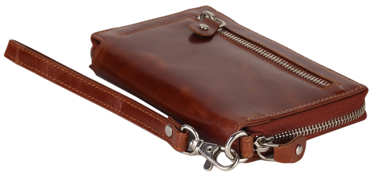 Etui-portfel na karty ze skóry naturalnej