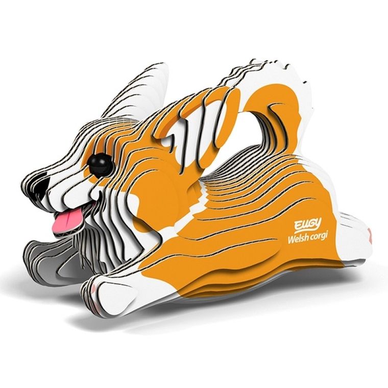 Eugy, układanka 3D, Pies Corgi