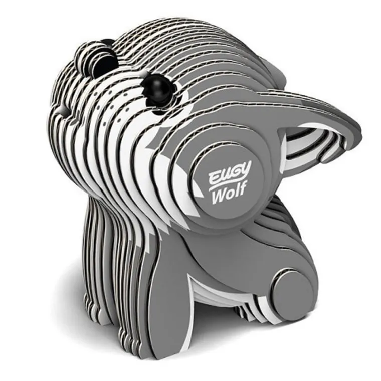 Eugy, układanka 3D, Wilk