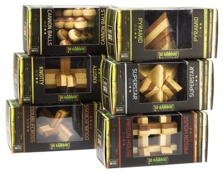 Eureka! Bamboo, Cannon Balls, łamigłówka, poziom 1/4