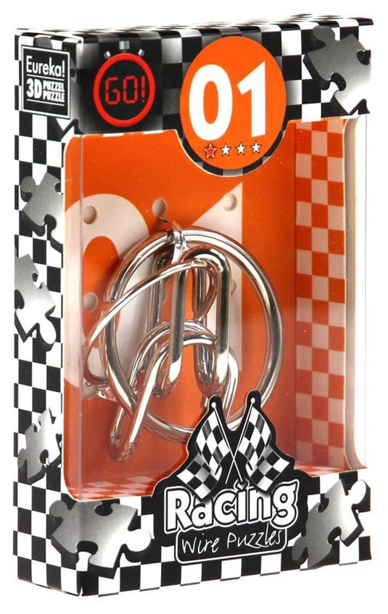 Eureka! Racing, nr 01, druciana łamigłówka, poziom 1/4