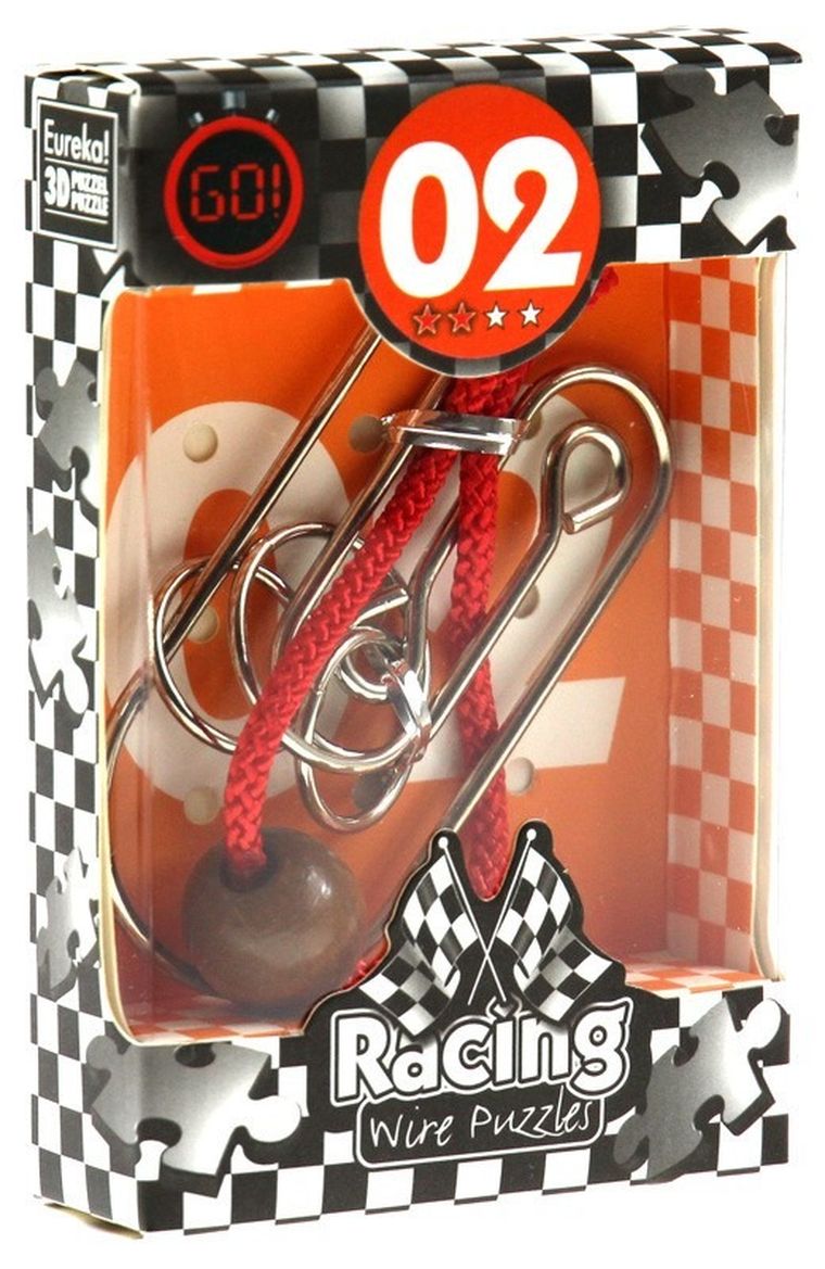 Eureka! Racing, nr 02, druciana łamigłówka, poziom 2/4
