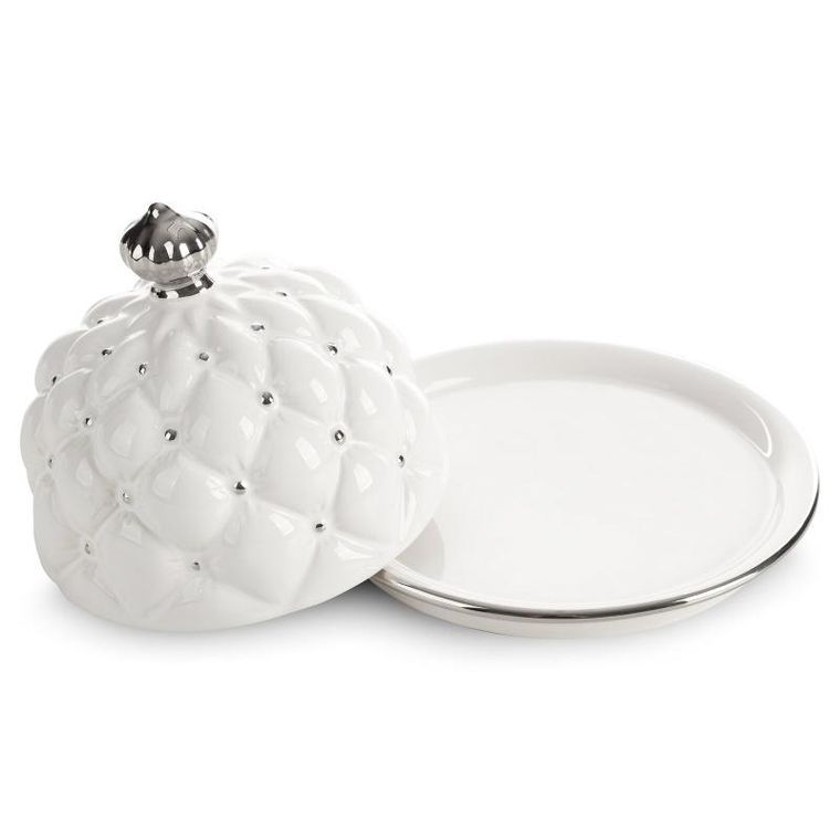 Eurofirany, ceramika, 16-12 cm, biały