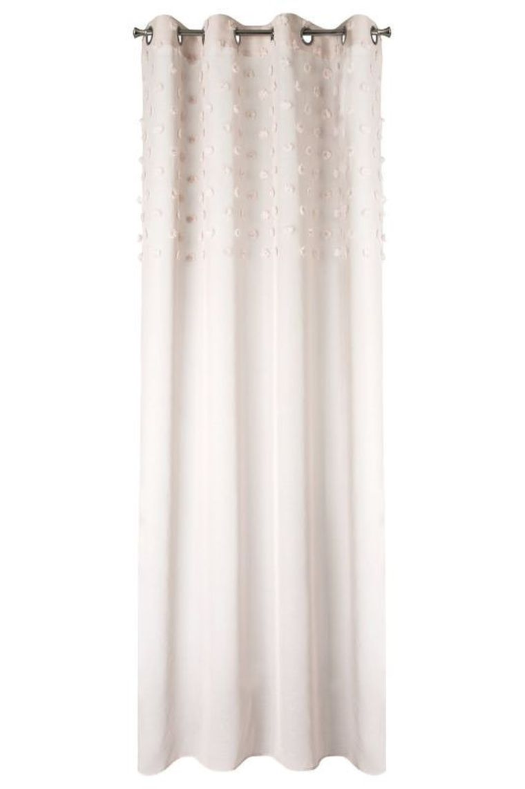 Eurofirany, Design91, Stella, firana gotowa, z naszywanymi kropkami, 140-250 cm