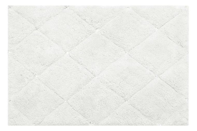 Eurofirany, dywanik łazienkowy, Chic, 50-70 cm, biały