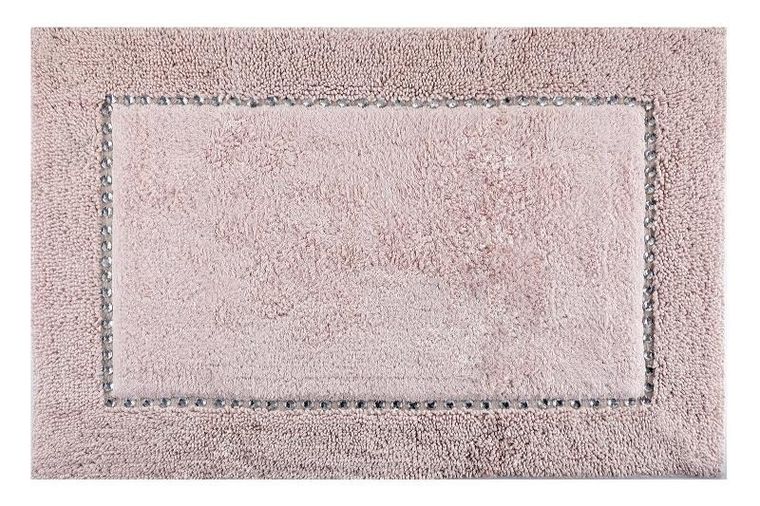 Eurofirany, dywanik łazienkowy, Chic, 50-70 cm, różowy