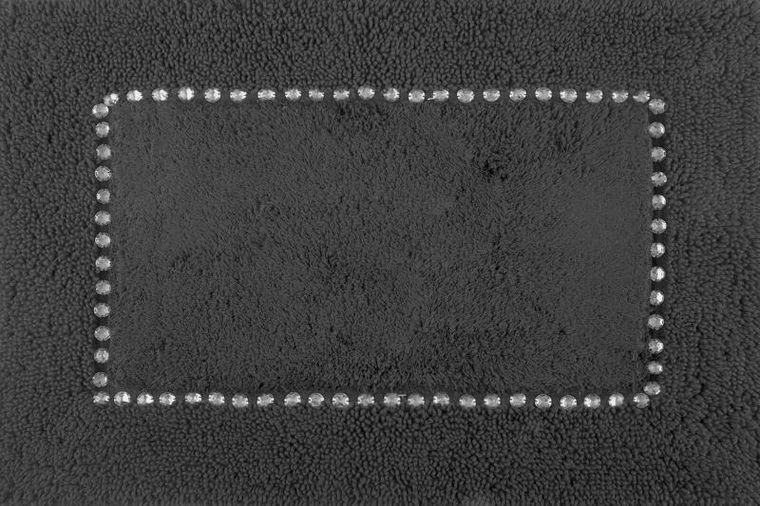 Eurofirany, dywanik łazienkowy, Chic, 60-90 cm, czarny