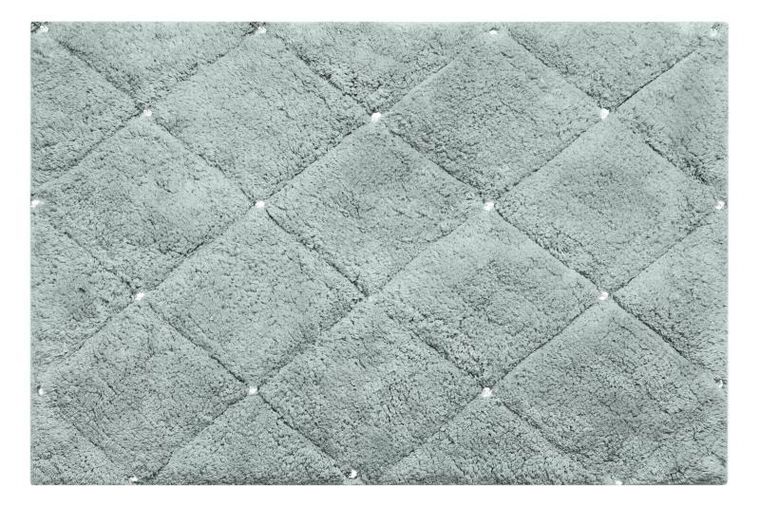 Eurofirany, dywanik łazienkowy chic, 60-90 cm, miętowy