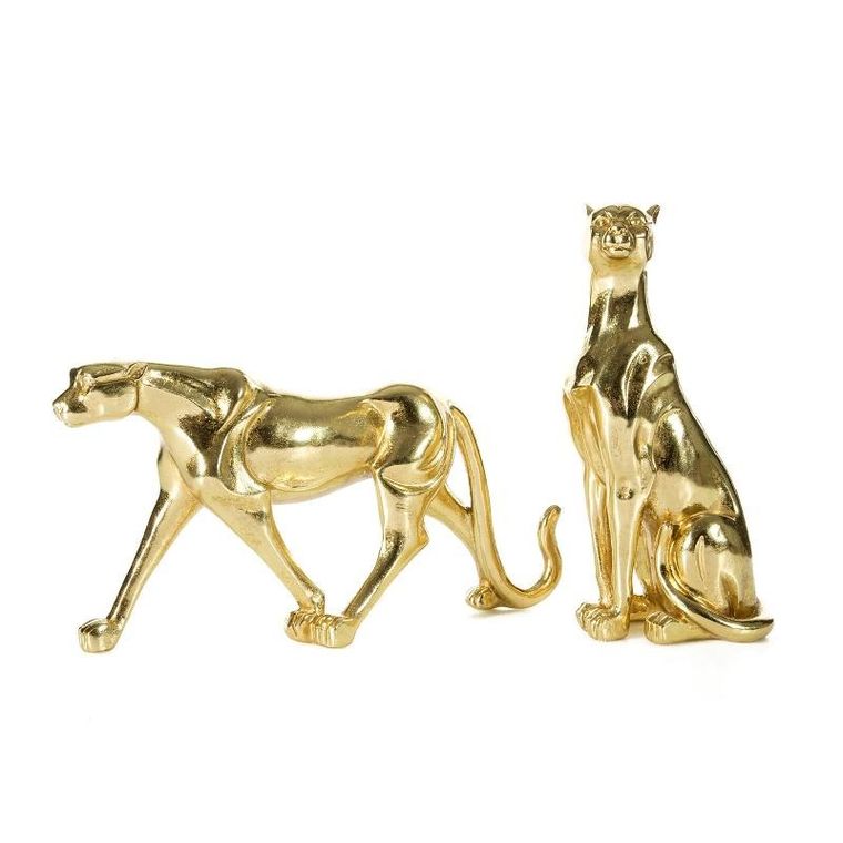 Eurofirany, figurka dekoracyjna, Femi, 12-9-24 cm, złoty