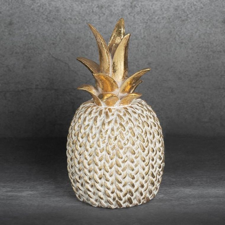 Eurofirany, figurka dekoracyjna, Moli, 12-12-21 cm, złoty