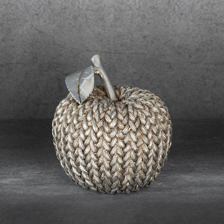 Eurofirany, figurka dekoracyjna, Moli, 13-13-13 cm, srebrny