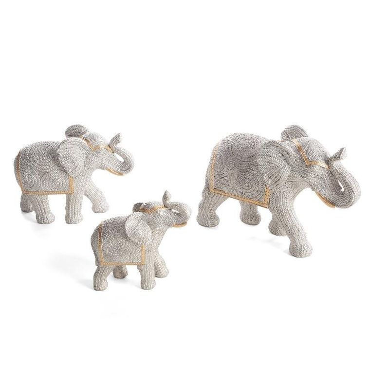 Eurofirany, figurka dekoracyjna Valeri, 13-6-14 cm, srebrny