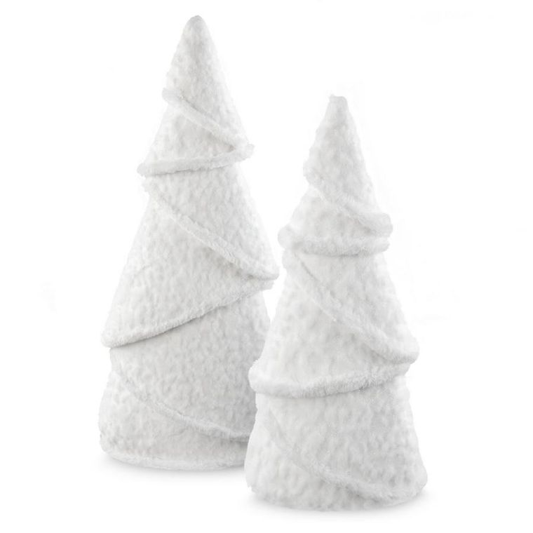 Eurofirany, figurka świąteczna, 23-14-50 cm, biały