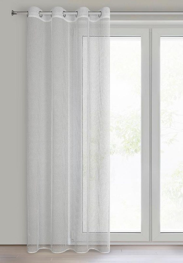 Eurofirany, firana gotowa, Abi, 140-250 cm, biały