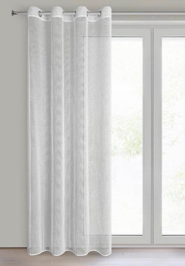 Eurofirany, firana gotowa, Adri, 140-250 cm, biały