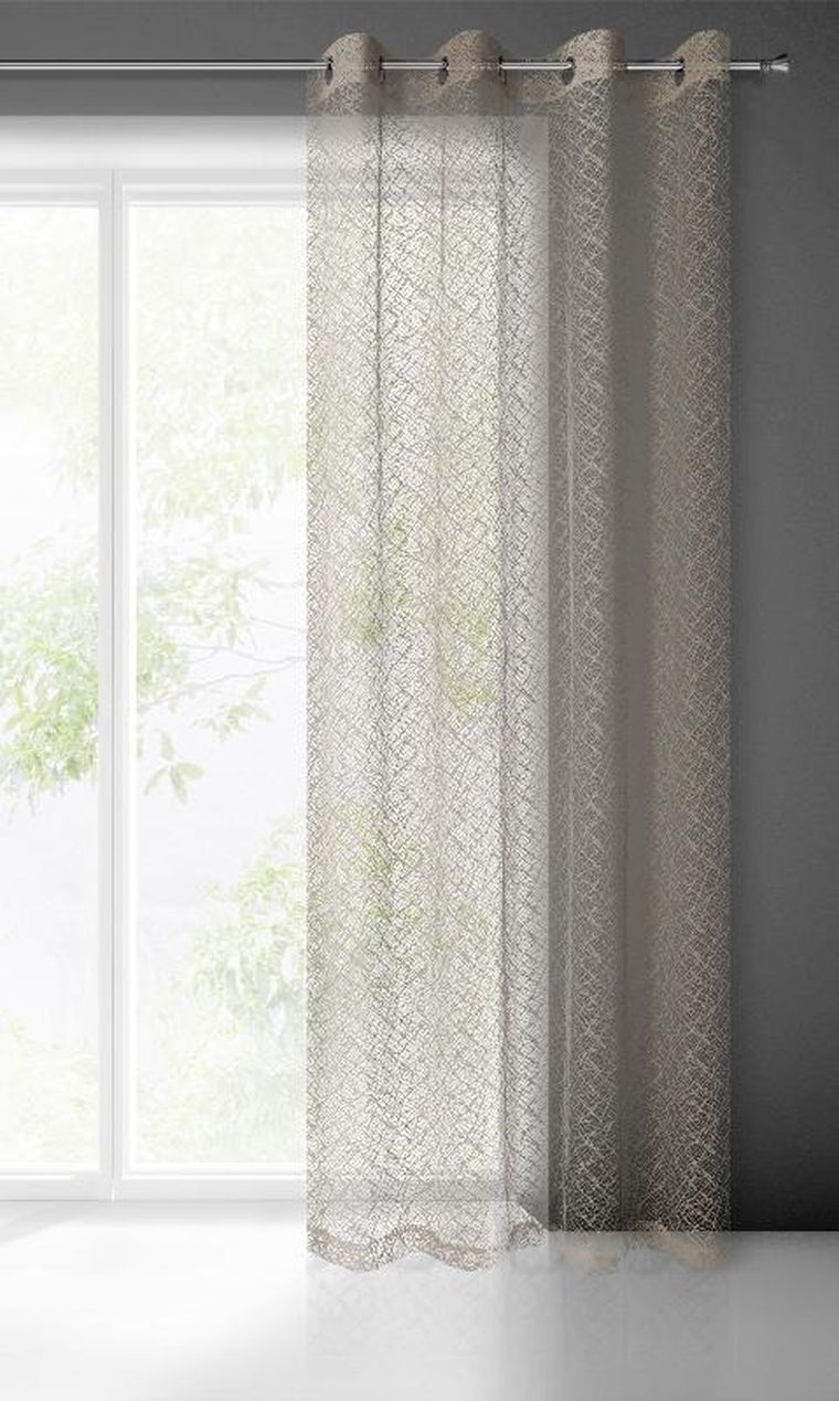 Eurofirany, firana gotowa, Amanda, 140-250 cm, beżowy