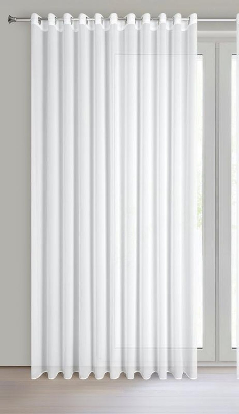 Eurofirany, firana gotowa, Debra, 300-250 cm, biały