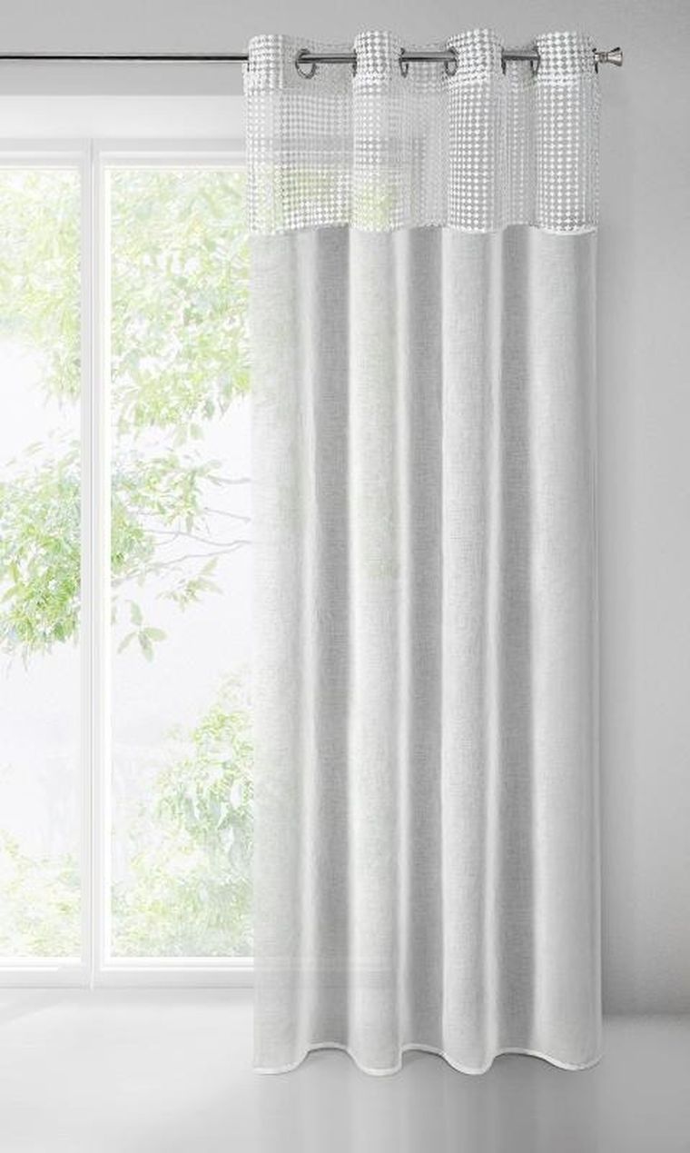 Eurofirany, firana gotowa, Grace, 140-250 cm, biały