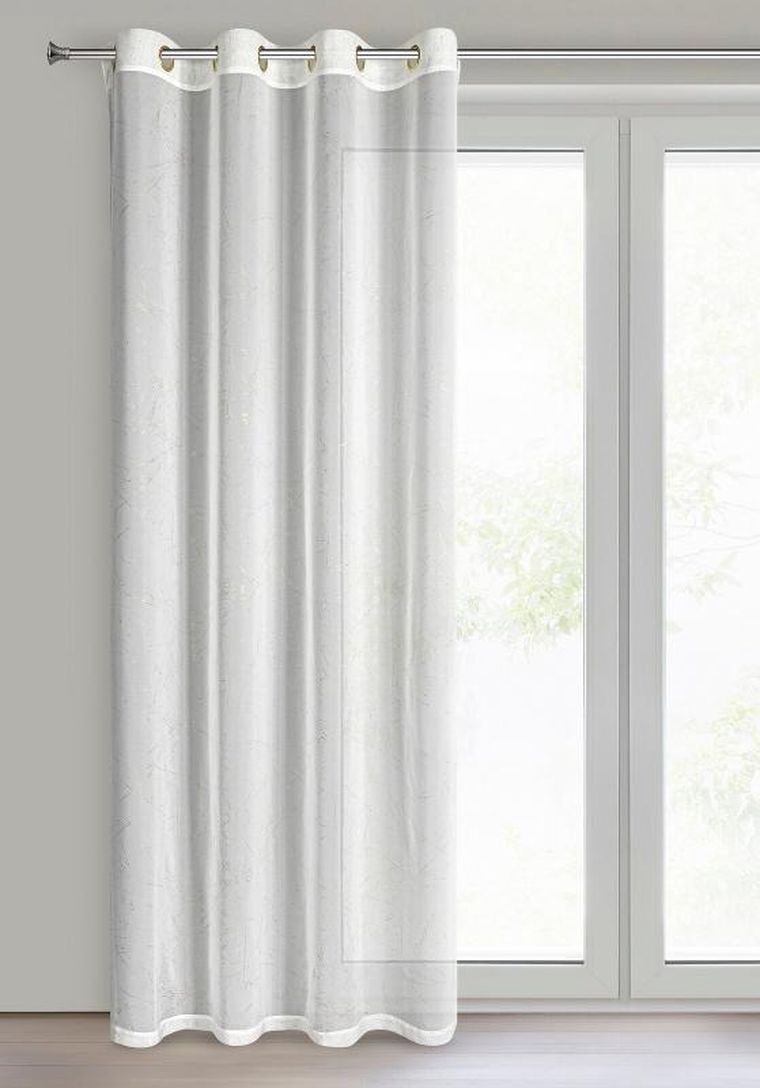 Eurofirany, firana gotowa, Hera, 140-250 cm, biały